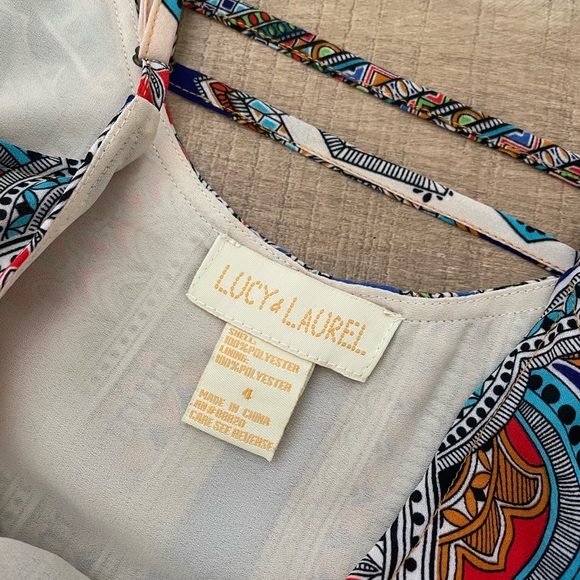 Colorful Summer Dress - Picture 3 of 4